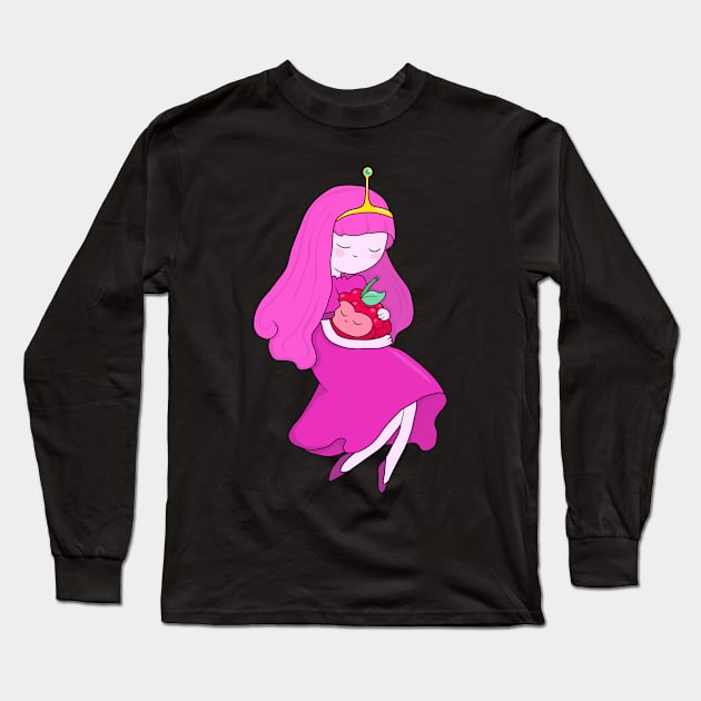 Princess Bubblegum and Wildberry Princess Long Sleeve T-Shirt by valentinahramov